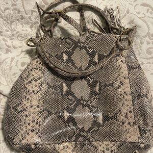 GILI snakeskin brand new purse